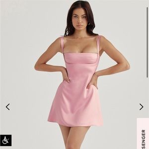 BRAND NEW House of CB Kara Dress Pink Quartz